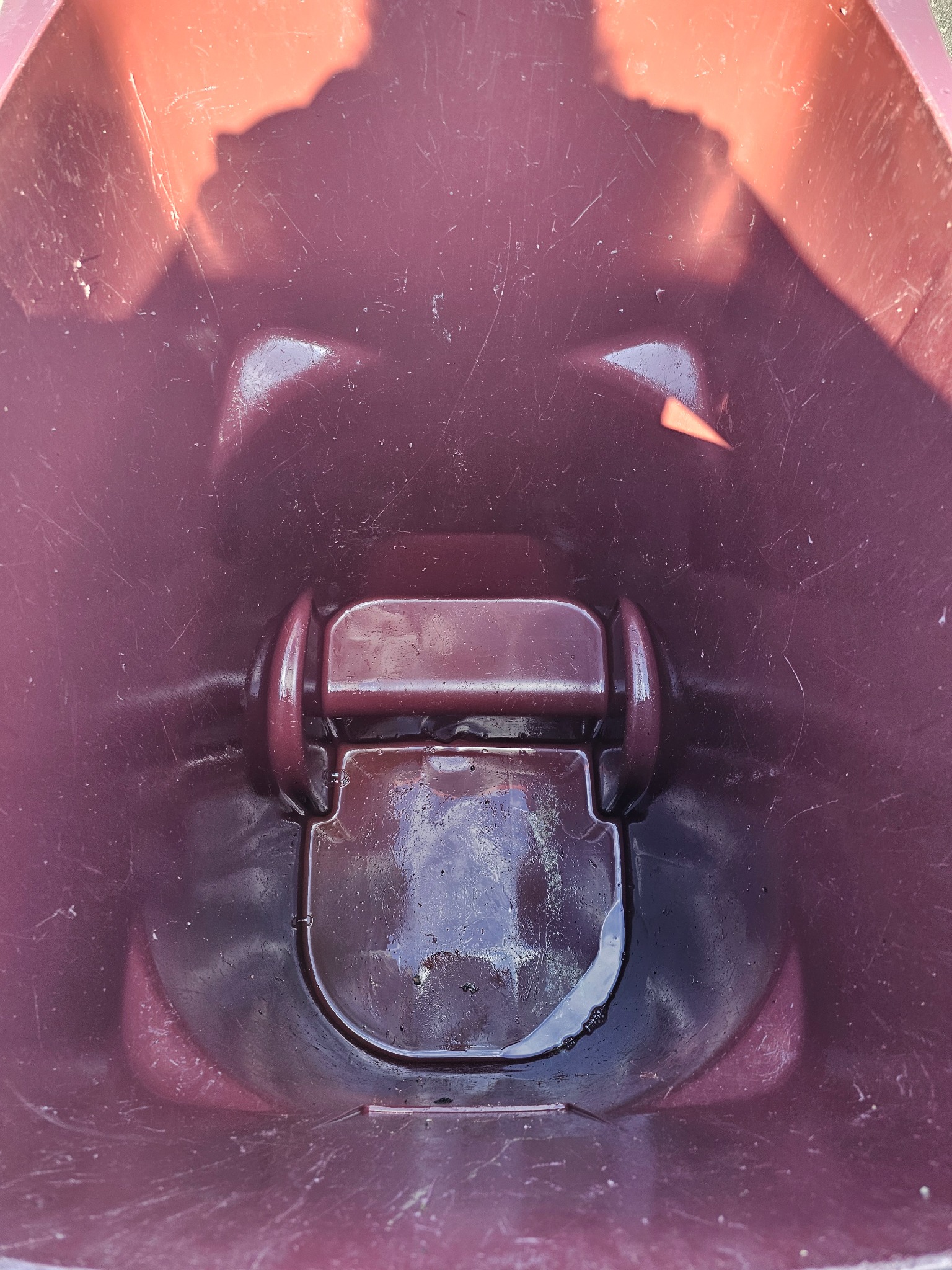 Same bin interior after cleaning